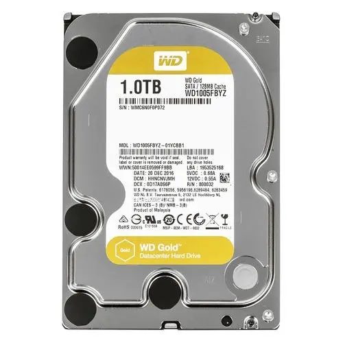 WD 1TB Gold 7200/SATA3/128MB WD1005FBYZ