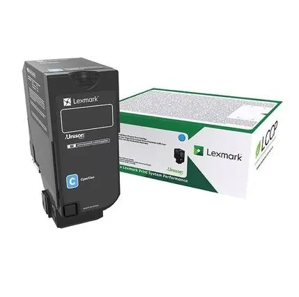 Lexmark 75B20C0 CS728, CS/CX727 Cyan Return Programme 10K Toner Cartridge - 75B20C0