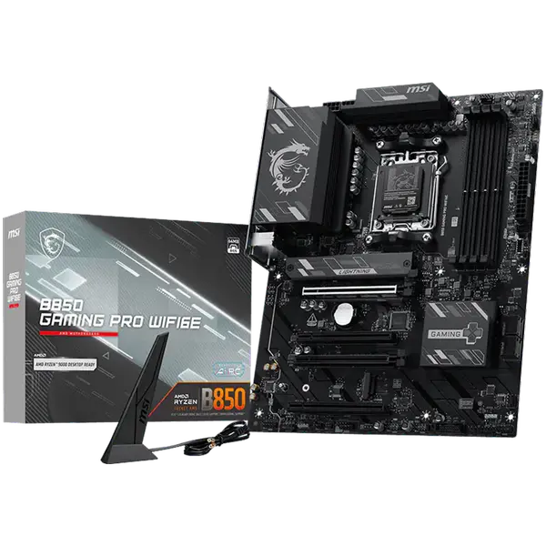 MSI B850 GAMING PRO WIFI6E, ATX, Socket AM5, 4x DDR5 Dual Channel up to 8200(OC)MHz - B850_GAMING_PRO_WIFI6E