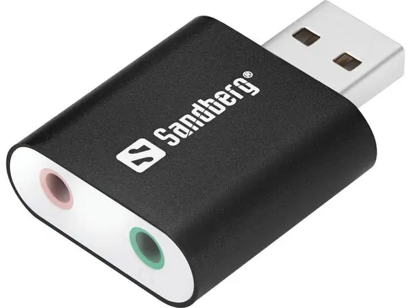SANDBERG Hi-Speed USB 2.0 звукова карта - SNB-133-33