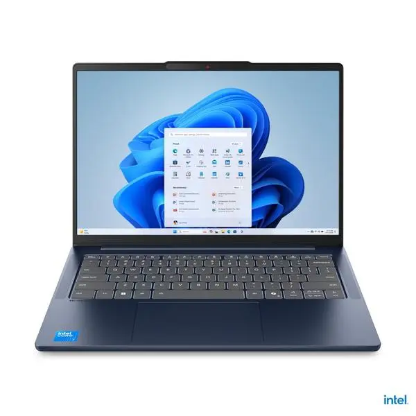 Лаптоп Lenovo IdeaPad Slim 5 14IRH10 (83HR0035RM)(син), десетядрен Intel Core i7-13620H 2.4/4.9GHz, 14" (35.56cm) WUXGA IPS Anti-glare Display, (HDMI), 32GB DDR5, 1TB SSD NVMe, 2x USB 3.2 Gen 1 Type-C, No OS