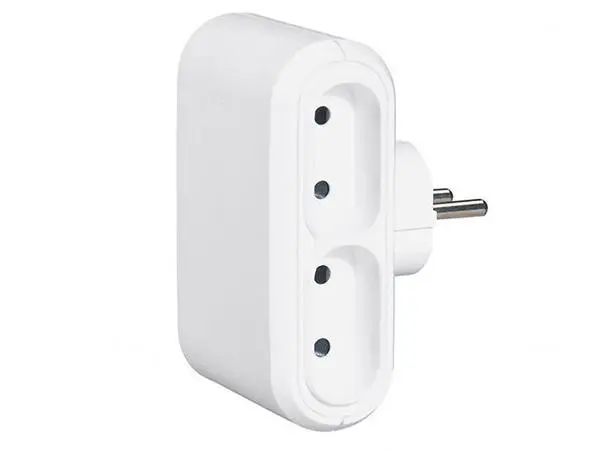 Legrand 4 sockets 6A Italian Standard White 50650