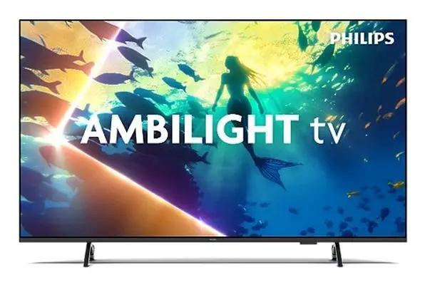 Philips  55" 4K UHD LED, 3840x2160p, 60Hz, DVB-T/T2/T2-HD/C/S/S2, 60Hz, Ambilight 3, Pixel Precise UHD - 55PUS8010/12
