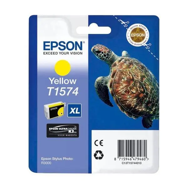 Epson T1574 Yellow for Epson Stylus Photo R3000 - C13T15744010