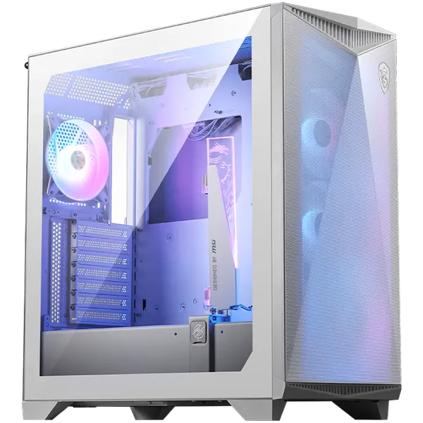 MSI MPG GUNGNIR 300R AIRFLOW WHITE, Mid-Tower, E-ATX/ATX/M-ATX/ITX, 2x USB 3.2 Gen 1 Type-A - MPG_GUNGNIR_300R_AIRFLOW_WHITE