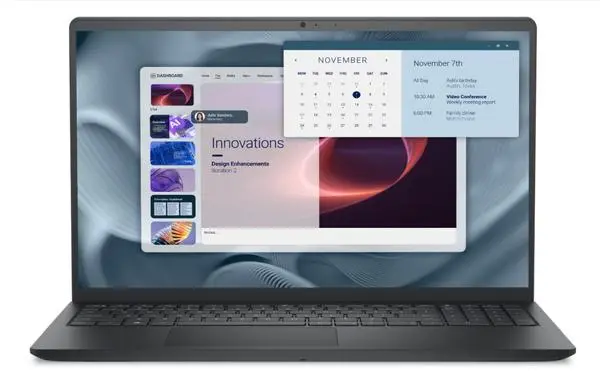 Лаптоп Dell Pro 15 Essential PV15250 Intel Core i5-1334U 3.40 GHz, 12 MB cache, 8GB 4400MT/s (1x8GB), SSD 512GB M.2 PCIe NVMe - PV15250_RPLU_001_P8L_UBU