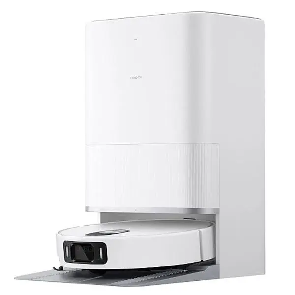 Прахосмукачка Xiaomi Robot Vacuum 5 Pro, робот, 55W, смукателна мощност: 20 000 Pa, тройна камера с изкуствен интелект, базова станция, бяла