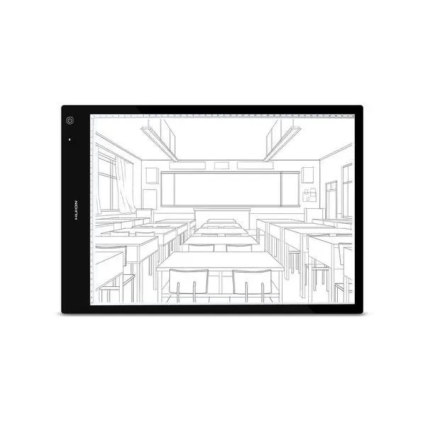 LED светеща подложка за рисуване HUION LED light pad LB3, Батерия 1050mAh - HUION-PAD-LB3