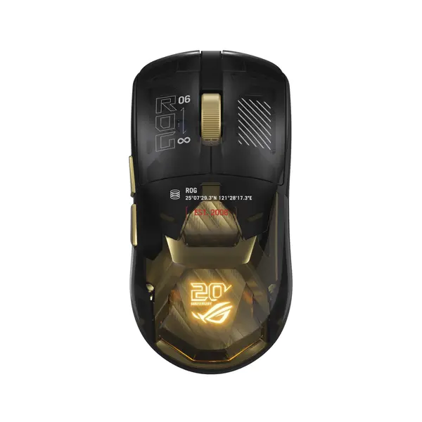 Геймърска безжична мишка ASUS ROG Harpe II Extreme Edition 20 - 90MP04Q0-BMUA00