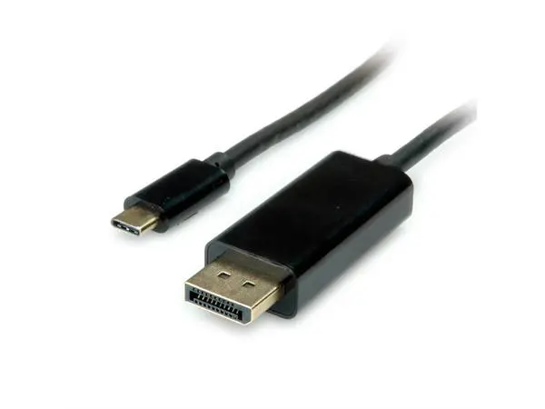 ROLINE Кабел Type C - DisplayPort, 1.2, 4K, M/M, 2м - S3733-10