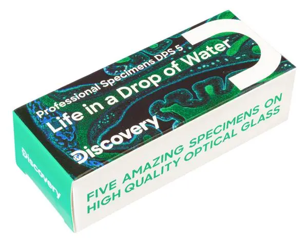 Набор от микропрепарати Discovery Prof DPS 5. „Живот в капка вода“