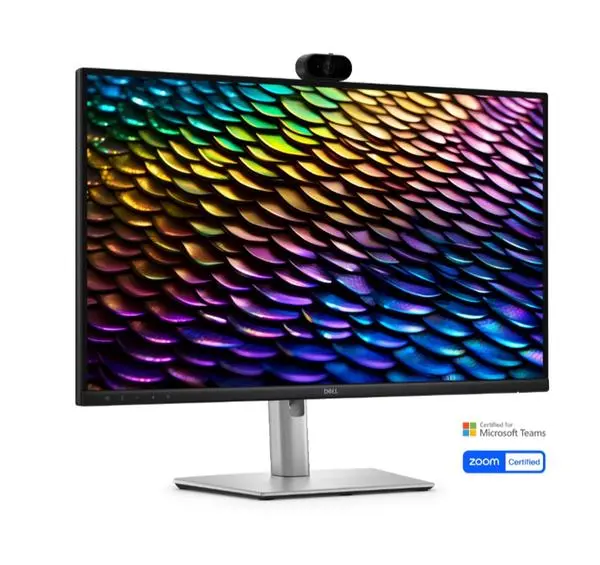 Dell  27" Conferencing Monitor, IPS Anti-Glare, 5ms, 100 Hz, 1500:1, 350 cd/m2, QHD 2560x1440, 99% sRGB - P2726DEB