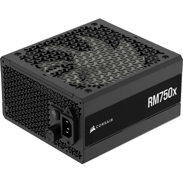 Захранване Corsair RM750x, 750W, Active PFC, 80 Plus Gold, 140mm вентилатор