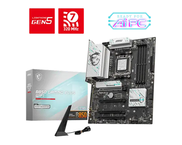 Дънна платка MSI B850 GAMING PLUS WIFI /AM5 (70643)