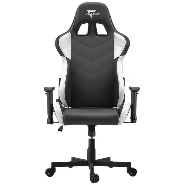 Геймърски стол FragON 1X Series Black/White 2024 - FRAGON-CH-1X-WHITE