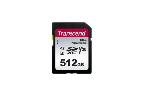 Transcend 512GB SD Card UHS-I U3 A2 Ultra Performance - TS512GSDC340S