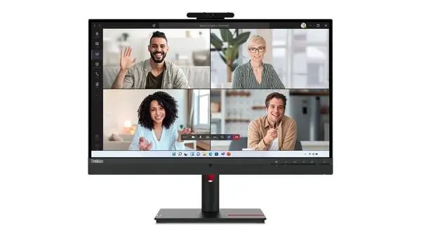 Lenovo ThinkVision T27hv-30 27" IPS, WLED, 16:9, 2560x1440, 4ms, 1000:1, 75Hz, 5MP IR&RGB camera, 5Wx2 Speakers - 63D6UAT3EU