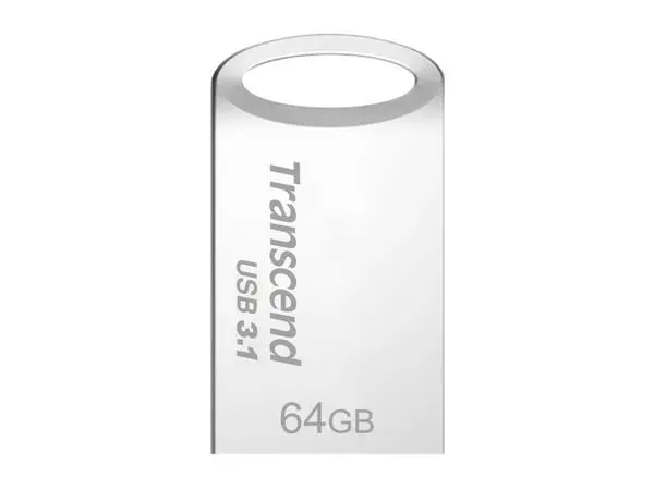 Transcend 64GB JETFLASH 710, USB 3.1, Silver Plating - TS64GJF710S