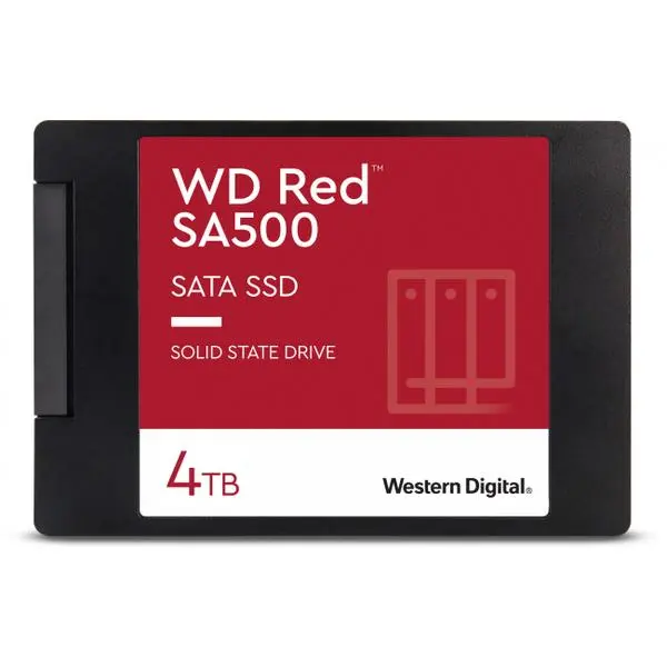 SSD 2.5" 4TB WD Red SA500 NAS -  (К)  - WDS400T1R0A (8 дни доставкa)