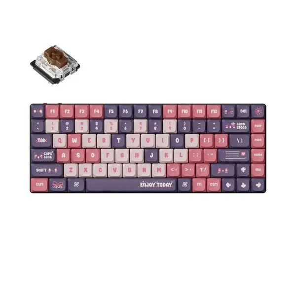 Keychron K3 Pro Black SE QMK/VIA Gateron Low Profile Brown Switch, White Backlight: Преглед на луксозна геймърска клавиатура