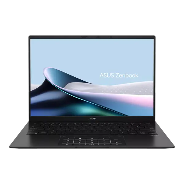 ASUS ZENBOOK 14 AMD R AI7 445 32GB 1TB 14'' OLED WUXGA WIN 11 HOME BLACK NO ADAPTER - 90NB17R1-M00E70 - (72702)