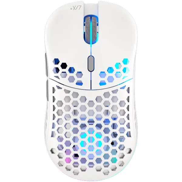 Endorfy LIX Plus Onyx White Wireless Gaming Mouse, PIXART PAW3370 Optical Gaming Sensor - EY6A009