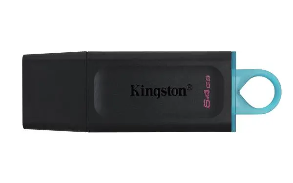 USB памет KINGSTON DataTraveler Exodia 64GB, USB 3.2 Gen 1, Черен, KIN-USB-DTX-64GB