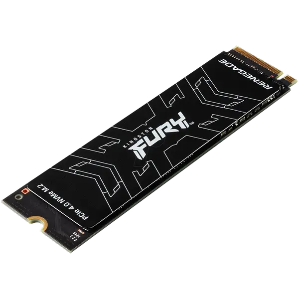 KINGSTON FURY Renegade 1TB SSD, M.2 2280, PCIe 4.0 NVMe, Read/Write 7300/6000MB/s, Random Read/Write: 900K/1000K IOPS - SFYRS/1000G