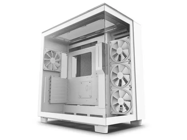 Кутия NZXT H9 Elite Matte White - Middle Tower - NZXT-CASE-H91EW-01