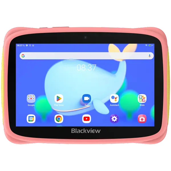 Blackview Tab 3 Kids, Pink, 7-inch HD 1024*600, 7731E Quad-core 1.3GHz, Front 0.3MP; Rear 2MP Camera - BVTAV3_KIDS-P