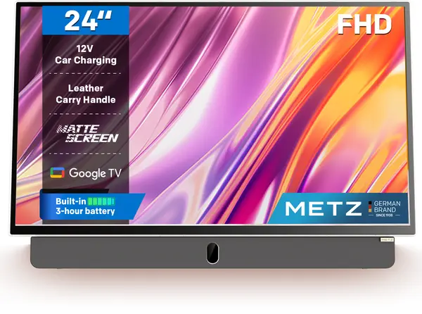 Портативен телевизор METZ 24MPE7000 24" FHD(1920x1080) GoogleTV, HDR10 - METZ-TV-24MPE7000Z