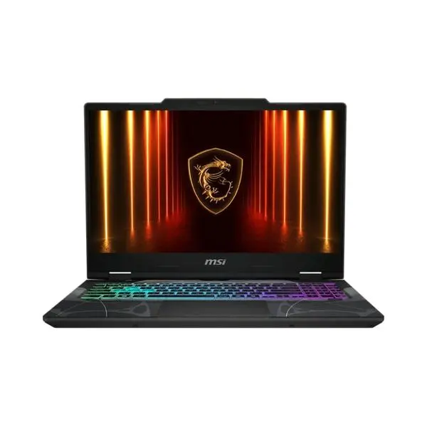 Лаптоп MSI Cyborg 15 B2RWFKG-433XBG (9S7-15Q342-433), десетядрен Intel Core 7 240H 1.8/5.2GHz, 15.6" (39.62cm) FHD IPS 144Hz Anti-Glare Display & GF RTX 5060 8GB (HDMI), 16GB DDR5, 512GB SSD NVMe, 1x USB 3.2 Gen 2 Type-C, No OS