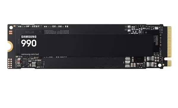 Samsung SSD 990 1TB PCIe 4.0 NVMe M.2 V-NAND Read 7150 MB/s Write 6450 MB/s - MZ-V9V1T0BW
