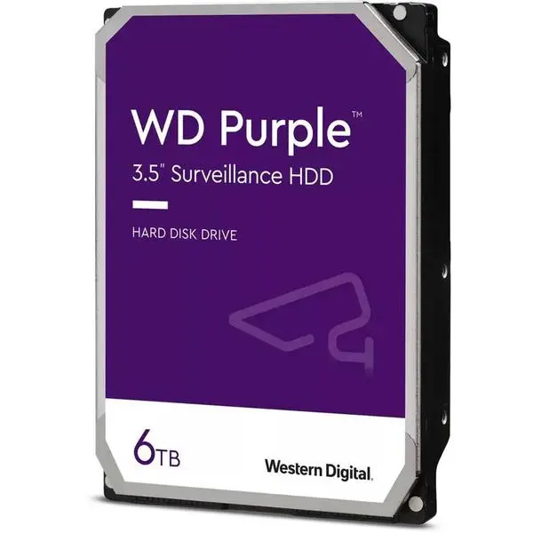 WD Purple 6TB 5400/SATA3/256MB WD64PURZ