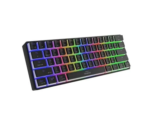 Genesis Mechanical Gaming Keyboard Thor 660 Wireless RGB Backligtht Gateron Red Black - NKG-1844 - Ревю