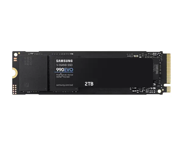 SSD SAMSUNG 990 EVO, 2TB, M.2 Type 2280, PCIe 4.0 x4, NVMe MZ-V9E2T0BW - MZ-V9E2T0BW