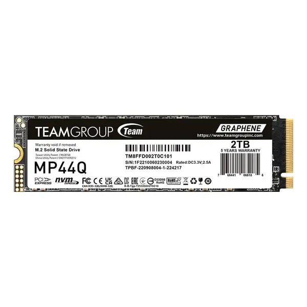 TEAM_GROUP SSD 2ТB INT M2_PCI-E_GEN4 2280 NVMe - TM8FFD002T0C01