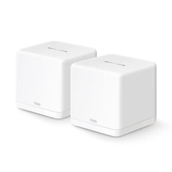 Безжична Wi-Fi 6 Mesh система Mercusys Halo H1500X(2-pack) AX1500 (v)