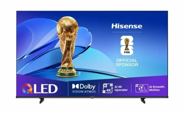 Hisense 85" E7Q, 4K Ultra HD 3840x2160, Quantum Dot, 60Hz, Light Sensor,IPS, HDR 10+, HLG, Dolby Vision IQ - 85E7Q