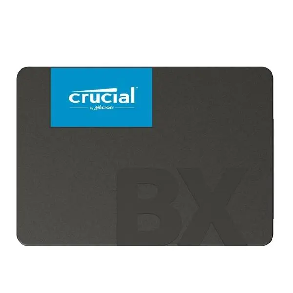 Памет SSD 2TB, Crucial BX500, SATA 6Gb/s, 2.5"(6.35 cm), скорост на четене 540 MB/s, скорост на запис 500 MB/s