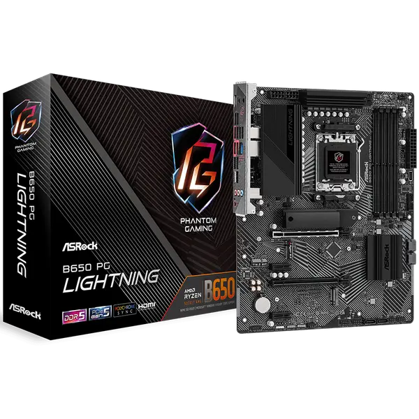 ASROCK MB Desktop B650 PG Lightning: Перфектното дъно за ентусиасти и геймъри