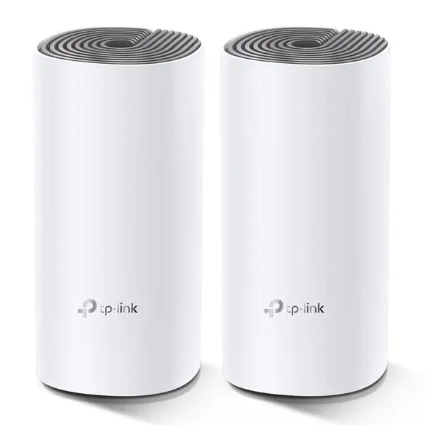 Безжична Mesh Wi-fi система TP-Link Deco E4 AC1200 (2-pack) (v)