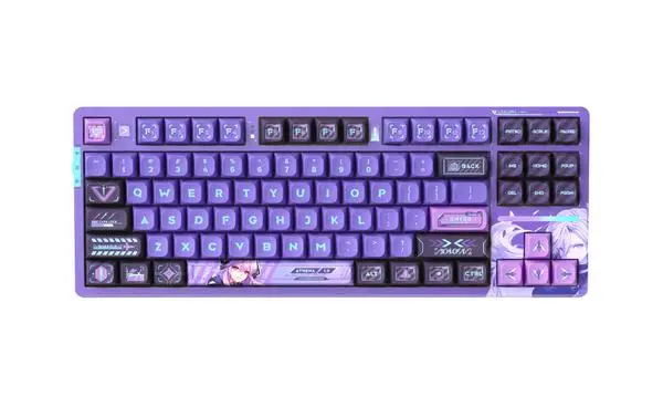 VGN VGN професионална безжична геймърска механична клавиатура Wireless Professional V87 PRO Athena Aniya Switches, BT5.0, 2.4G - V87-PRO-ATHENA