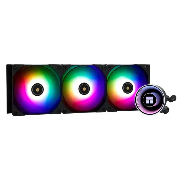 Thermalright Водно охлаждане Water Cooling Frozen Notte 360 Black A-RGB V2 LGA1851/AM5 - FROZEN-NOTTE-360-BK-ARGB-V2