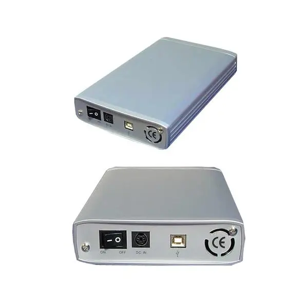 ROLINE Външна HDD кутия, алуминиева, 5.25", USB 2.0 - 16.01.4248