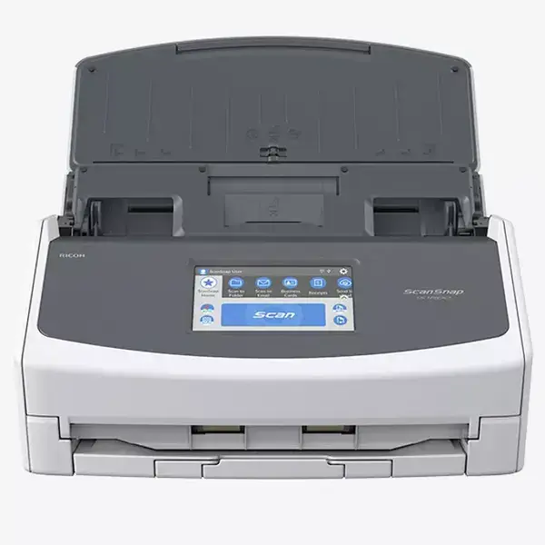 Скенер за документи Ricoh ScanSnap iX1600, 600 x 600 dpi, A4, двустранно сканиране, ADF, USB 3.2 Gen1, Wi-Fi,PA03770-B401