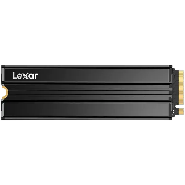 Lexar 4TB High Speed PCIe Gen 4X4 M.2 NVMe, up to 7400 MB/s read and 6500 MB/s write with Heatsink, EAN: 843367131518 - LNM790X004T-RN9NG