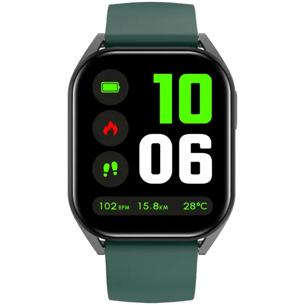 CANYON smart watch Chatter SW-58 BT-CALL Black Green - CNS-SW58BG