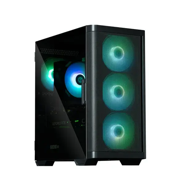 ## Zalman M4 Black Addressable RGB: Елегантна и функционална компютърна кутия