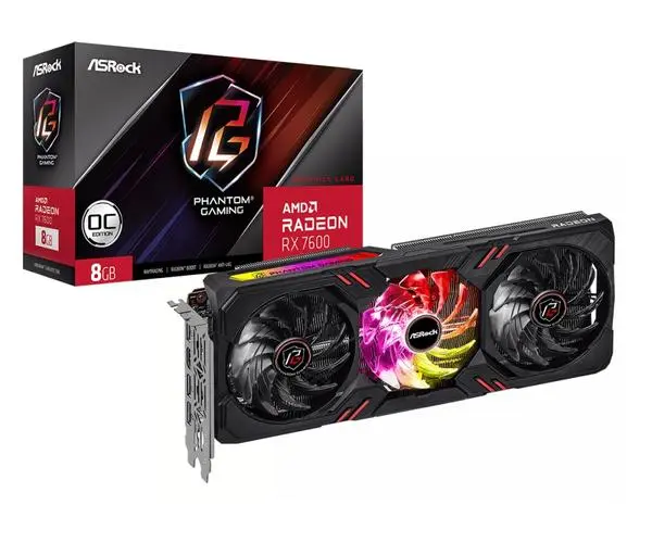 ## Asrock RX 7600 8GB Phantom Gaming OC - 90-GA4BZZ-00UANF: Графична карта от висок клас за геймърите
